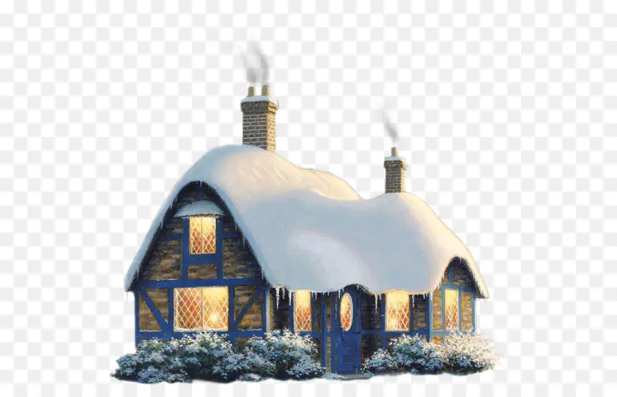 منزل，الثلج PNG