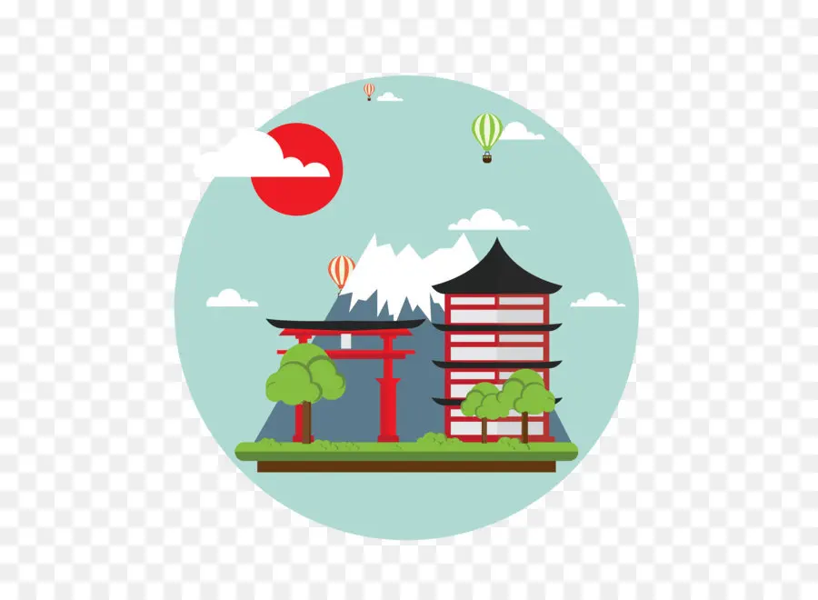 اليابان，العلم من اليابان PNG
