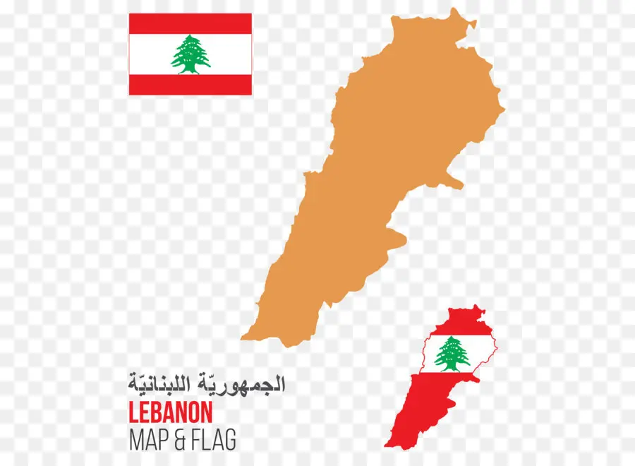 علم لبنان，لبنان PNG