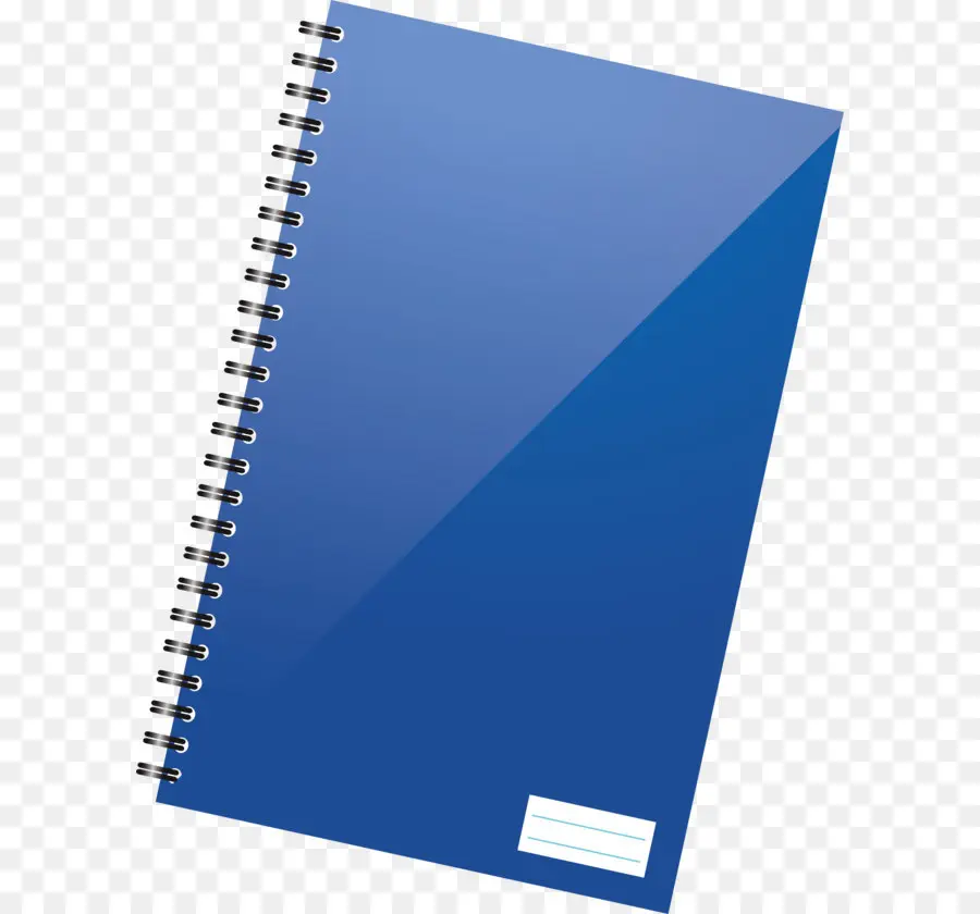 دفتر，الأزرق PNG