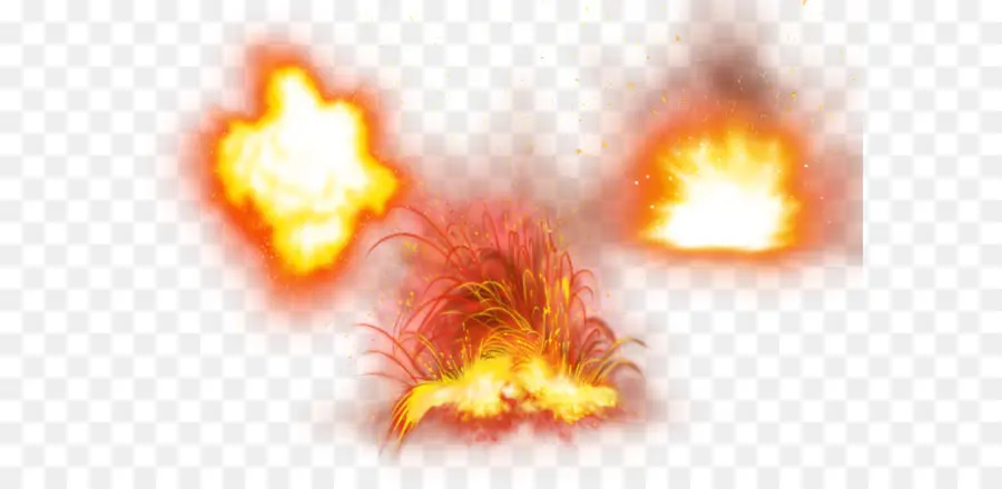 النار，انفجار PNG