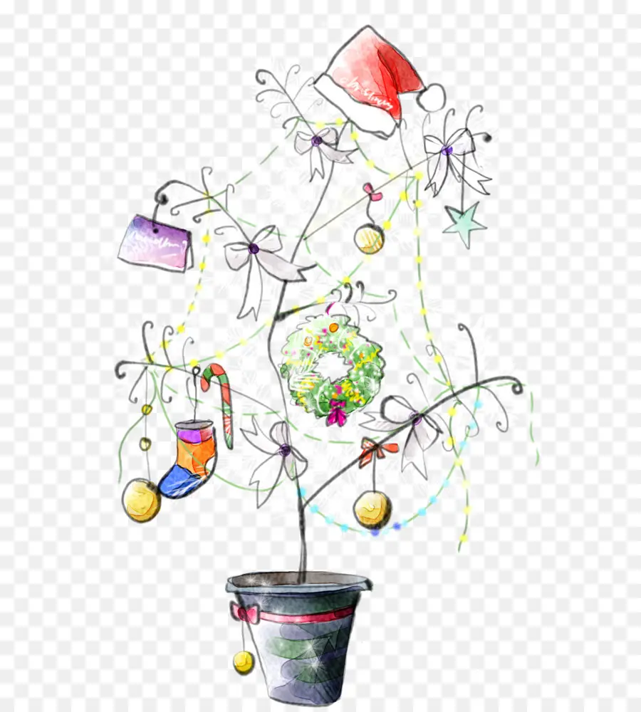 شجرة，شجرة عيد الميلاد PNG