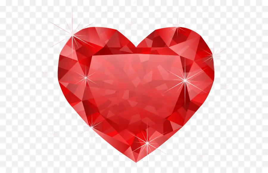 القلب，الماس PNG