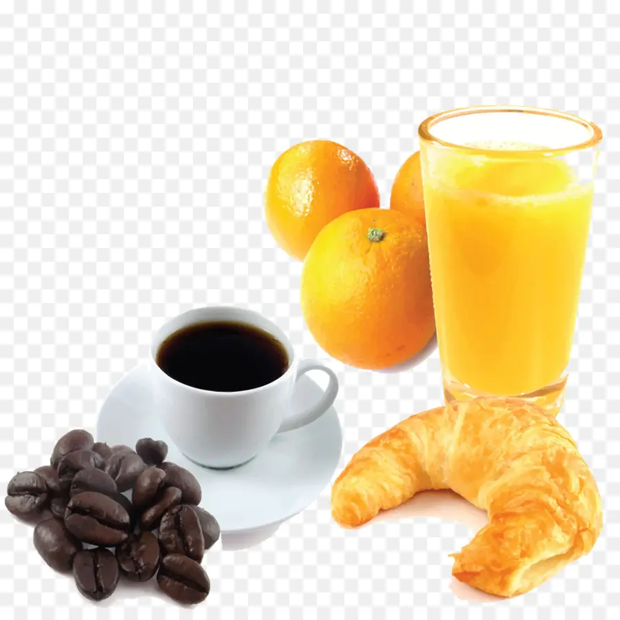 قهوة，عصير البرتقال PNG
