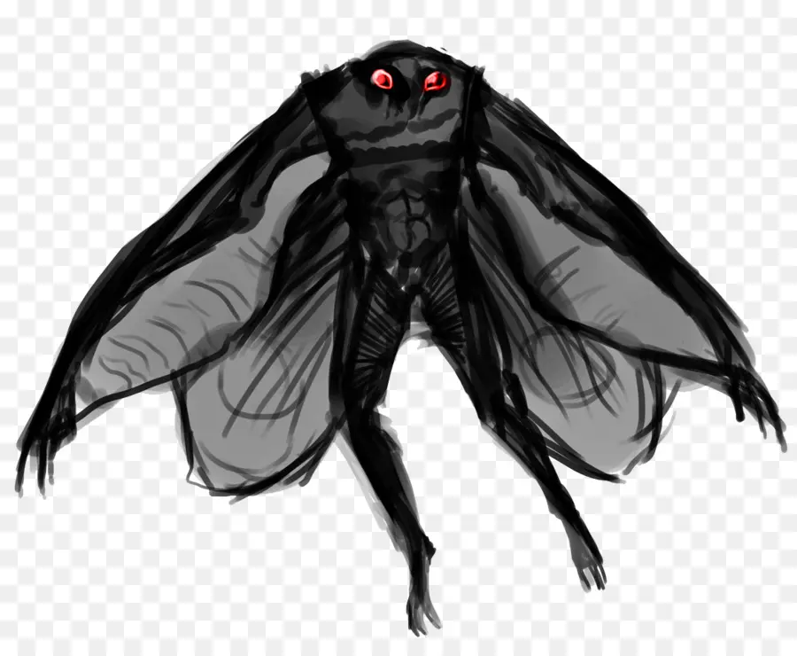 نقطة ممتعة，Mothman PNG