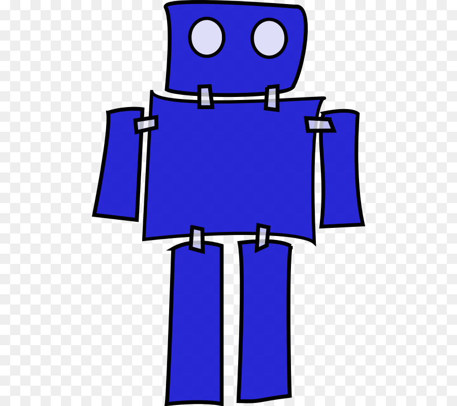 الروبوت，الأزرق PNG