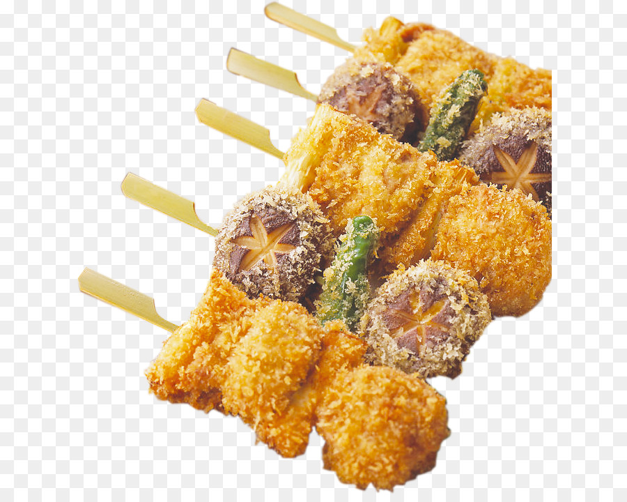 الشواء，Kushikatsu PNG