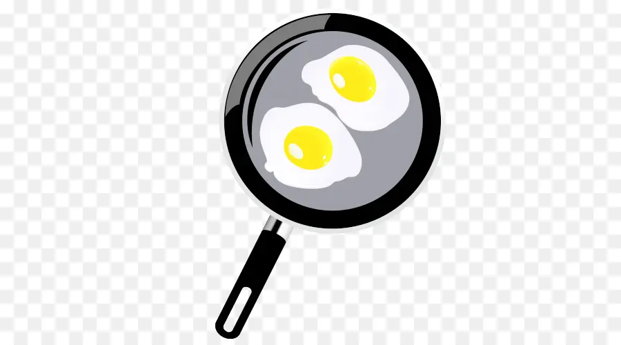 البيض المقلي，الكرتون PNG