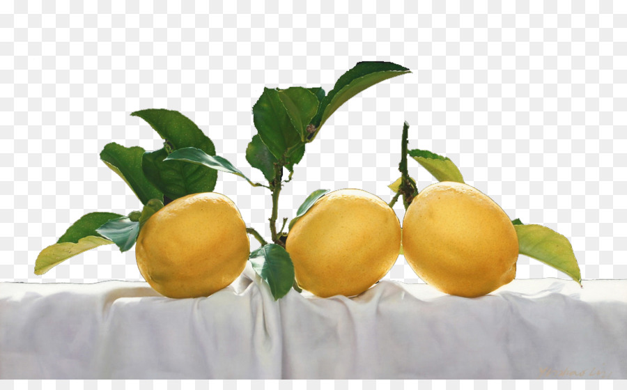 الليمون，المأكولات النباتية PNG