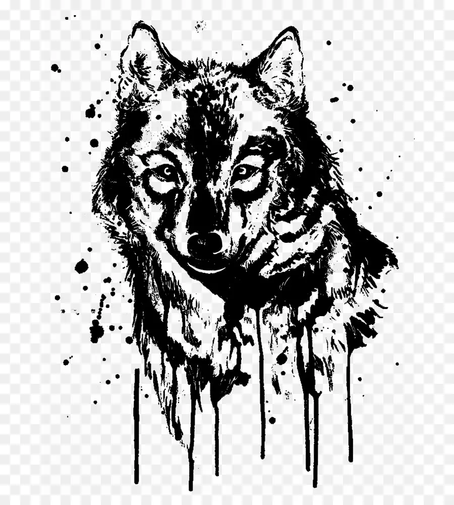 الذئب الرمادي，الكلاب البرية الأفريقية PNG