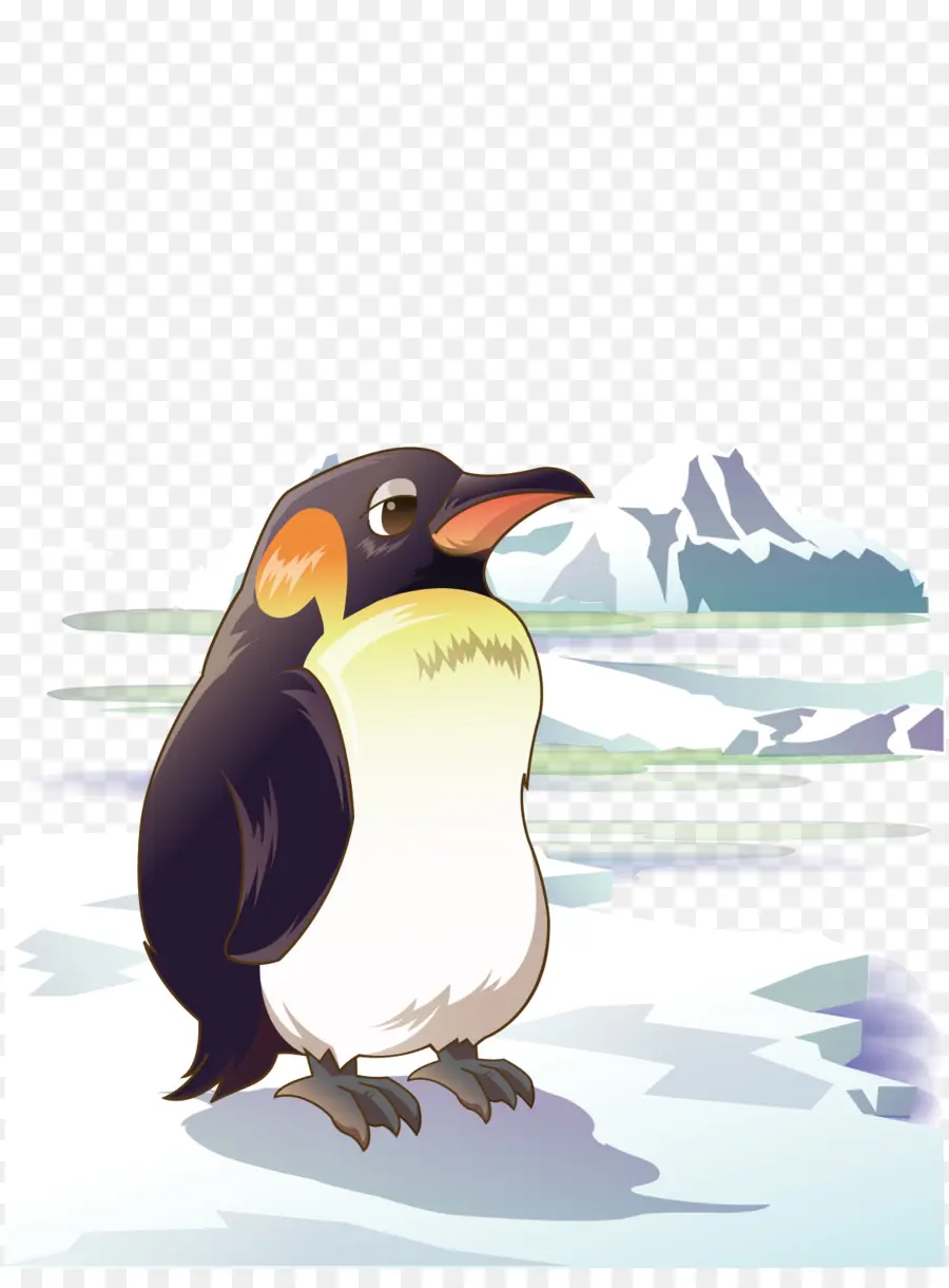 القطب الجنوبي，البطريق PNG