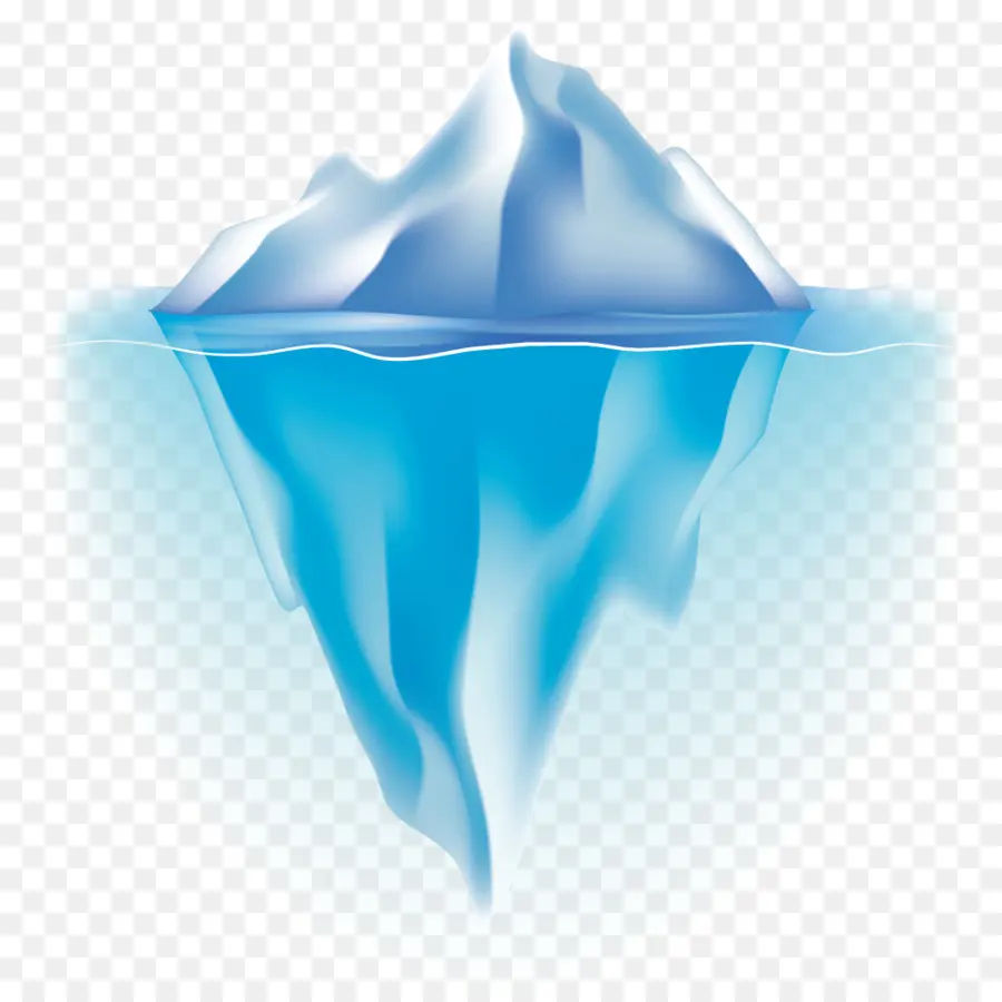 جبل جليد，رسم PNG