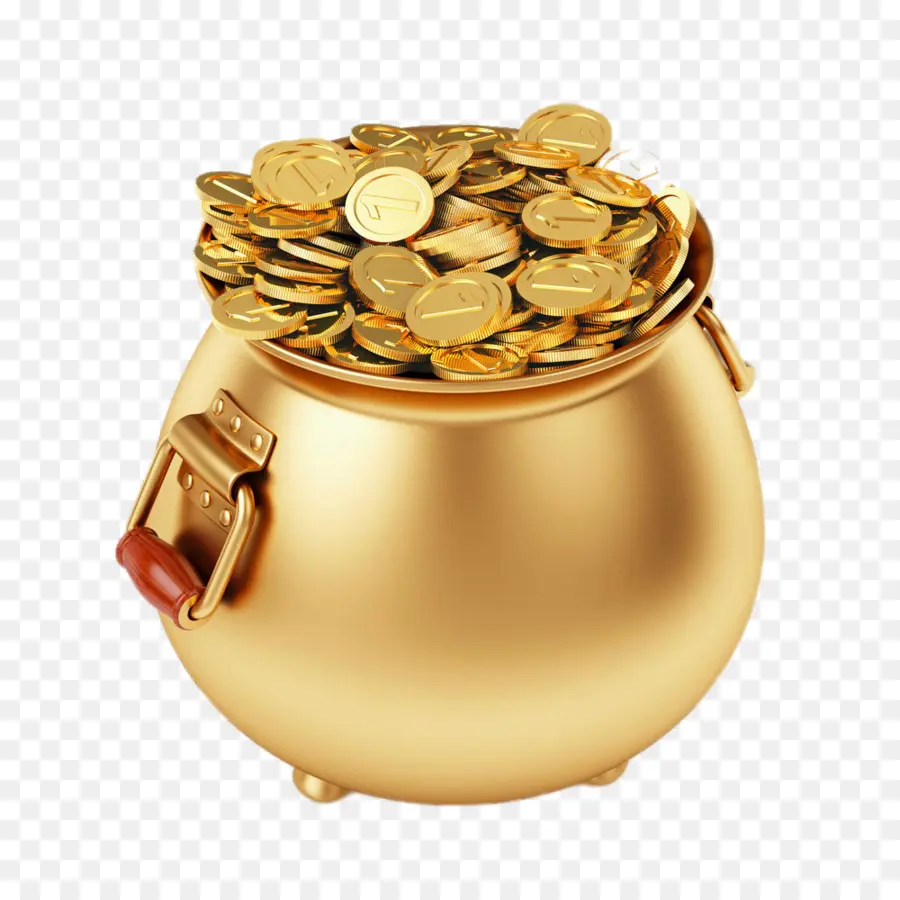 الذهب，عملة ذهبية PNG