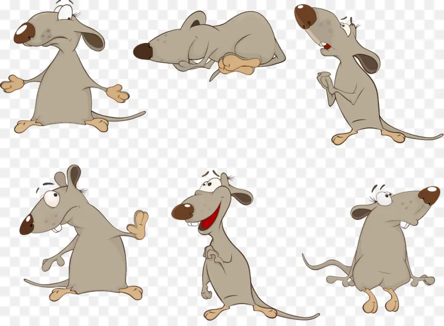 الفأر البني，الماوس PNG
