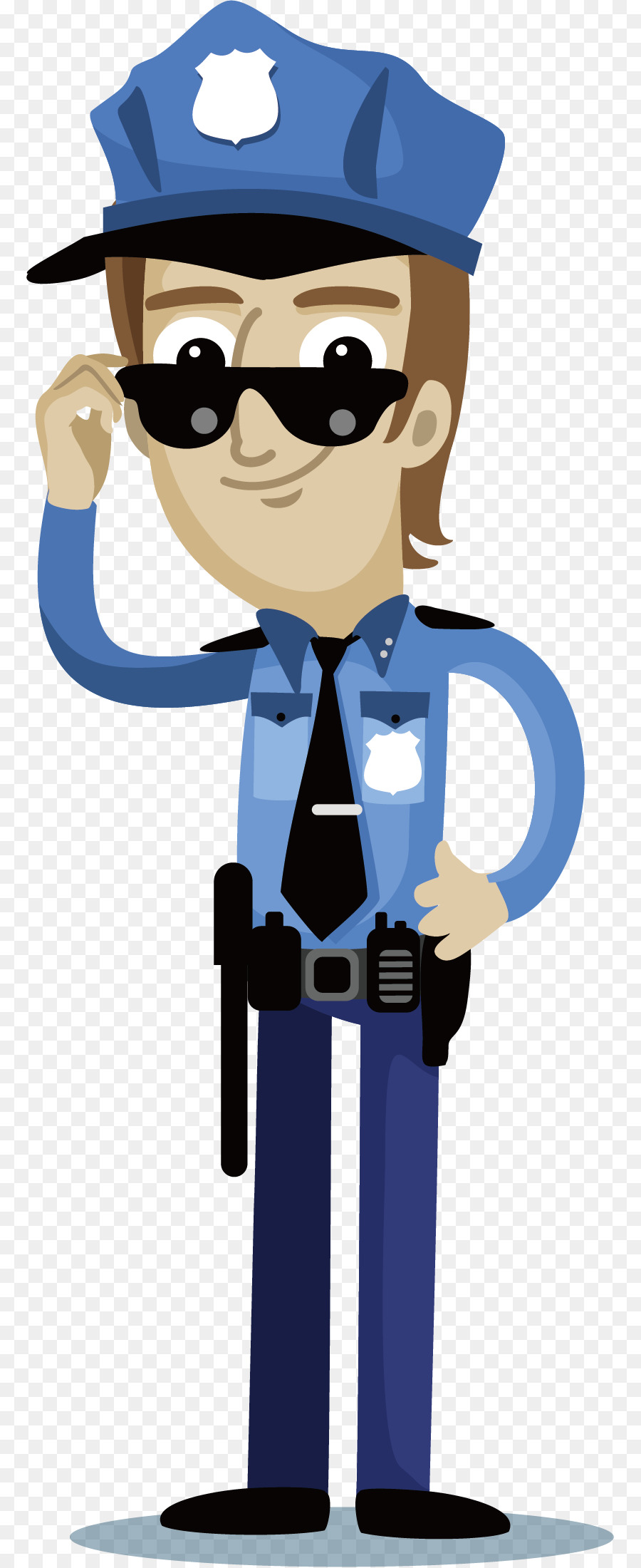 ضابط شرطة الشرطة الكرتون صورة بابوا نيو غينيا