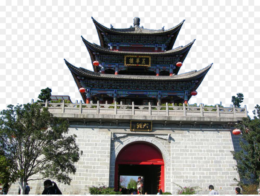 المعابد الثلاثة，Wuhua حي PNG