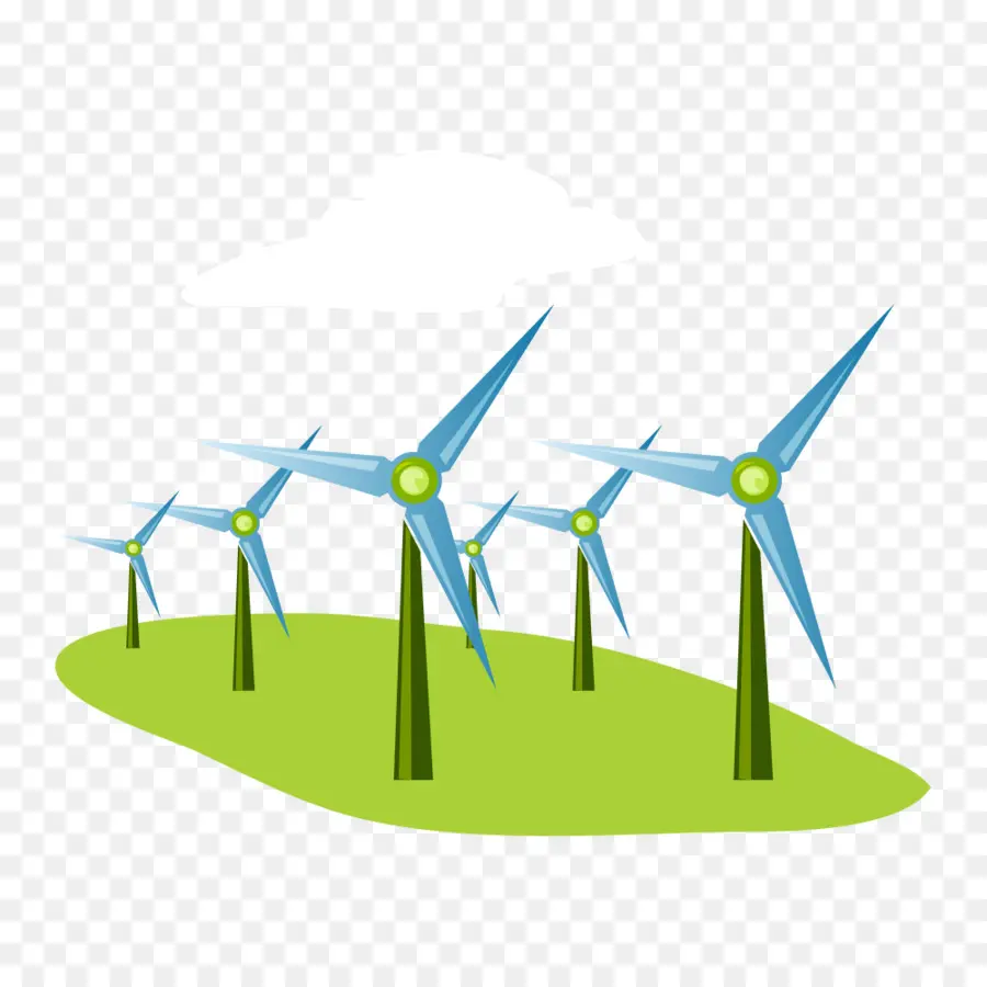 مزرعة الرياح，قوة الرياح PNG