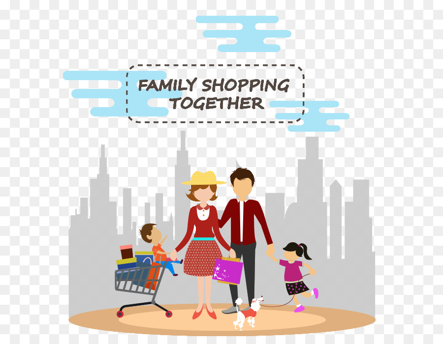 التسوق，الأسرة PNG