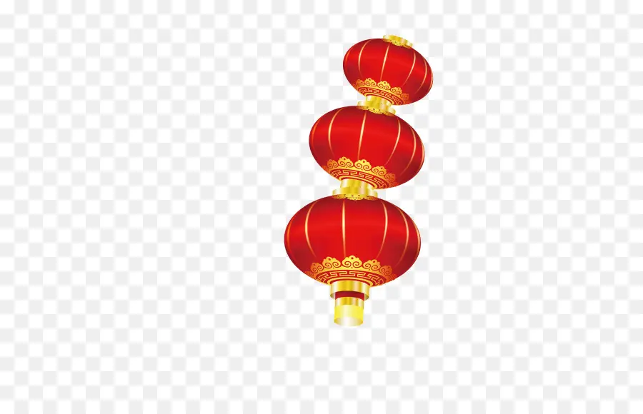 Le Nouvel An Chinois，فانوس PNG