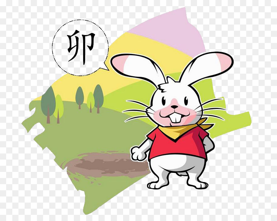 أرنب，زودياك الصينية PNG