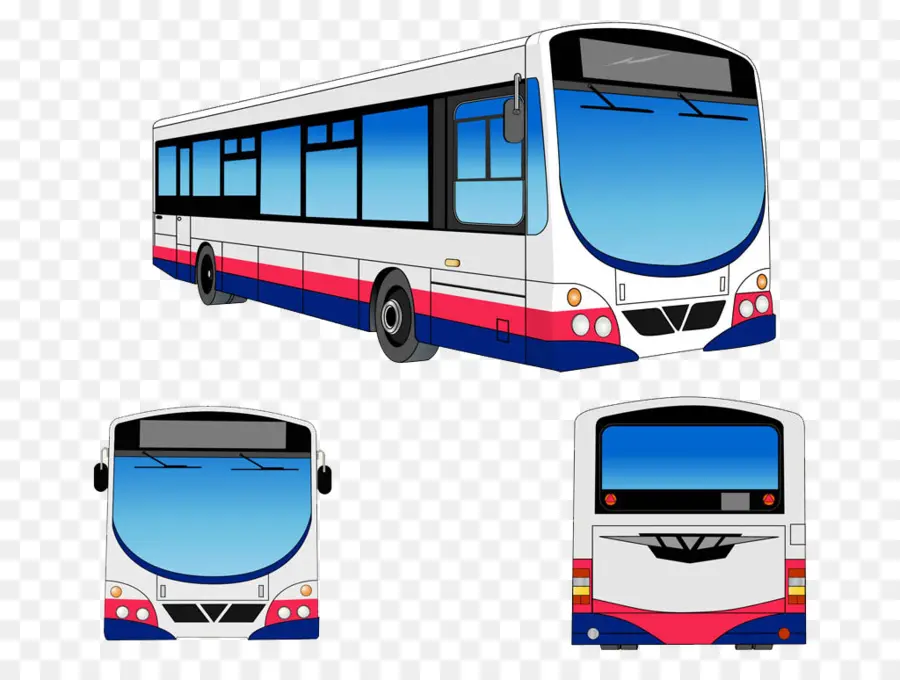 الحافلة，حافلة النقل PNG