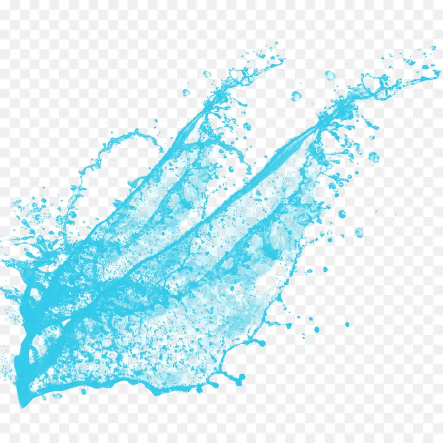 ماء，أزرق PNG