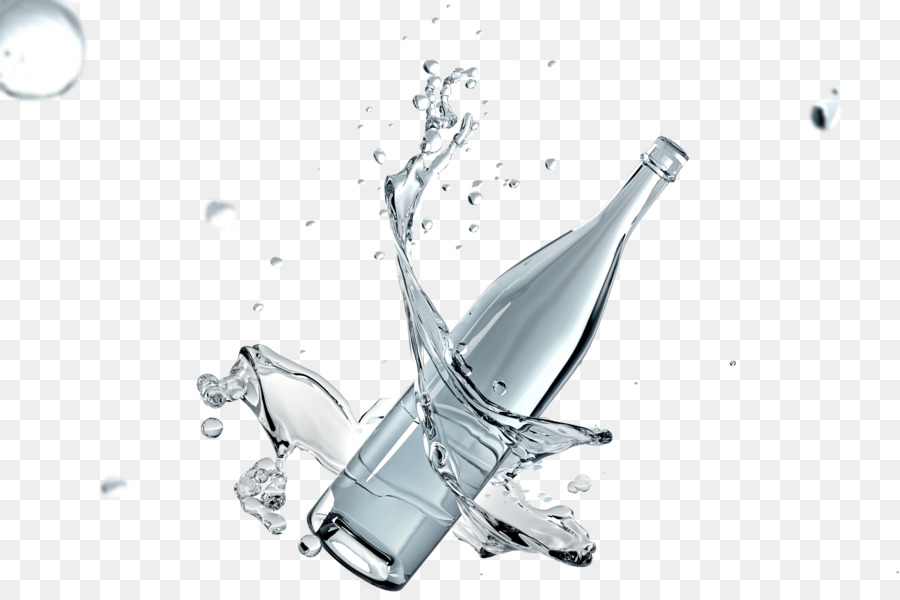 زجاجة，الماء PNG
