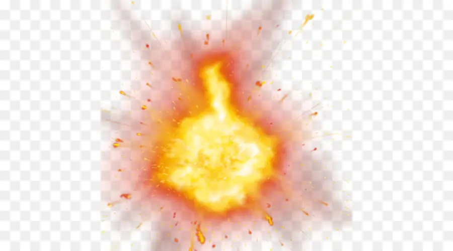 اللهب，انفجار PNG