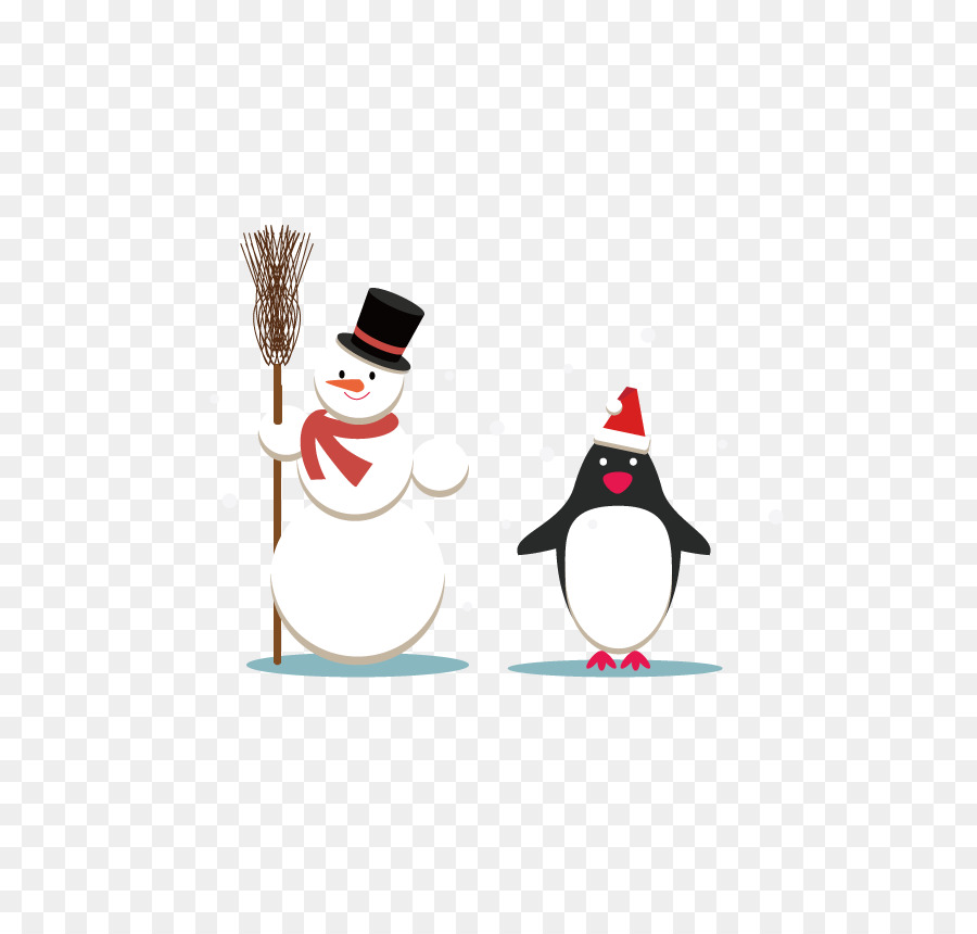 البطريق，سانتا كلوز PNG