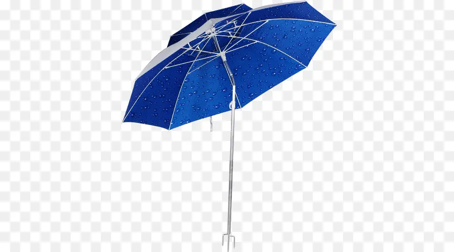 مظلة，الأزرق PNG