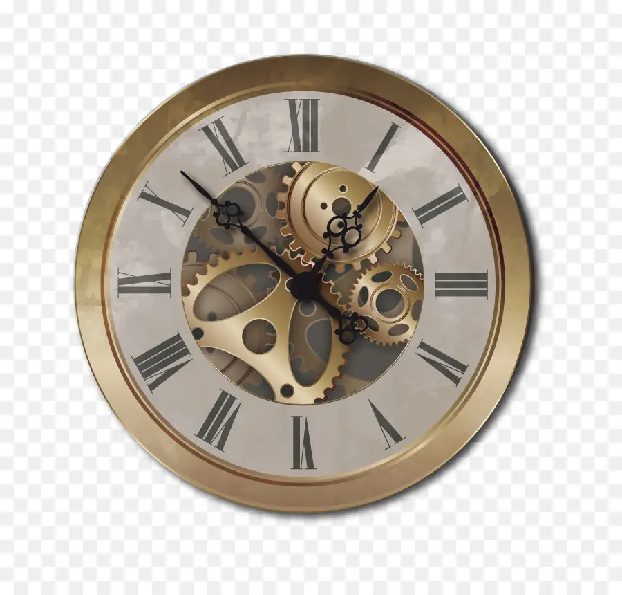 ساعة，Steampunk PNG