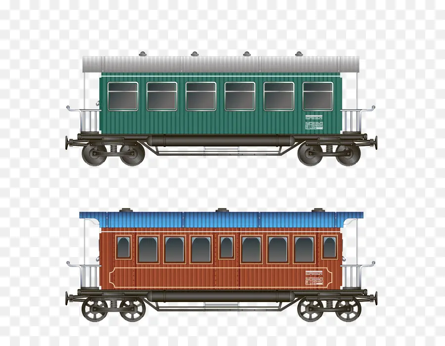 القطار，النقل بالسكك الحديدية PNG
