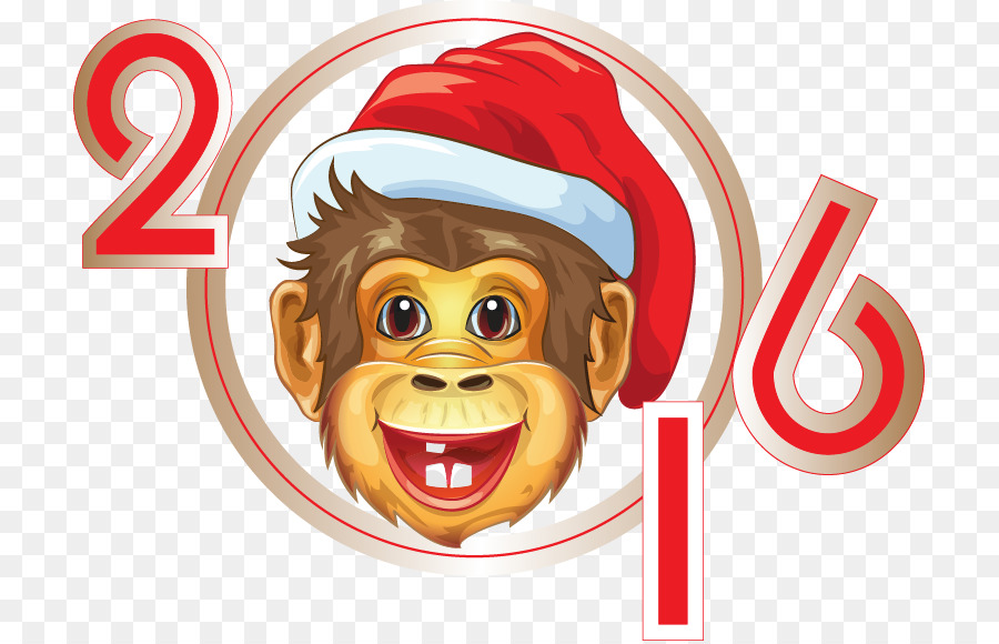 السنة الجديدة，القرد PNG
