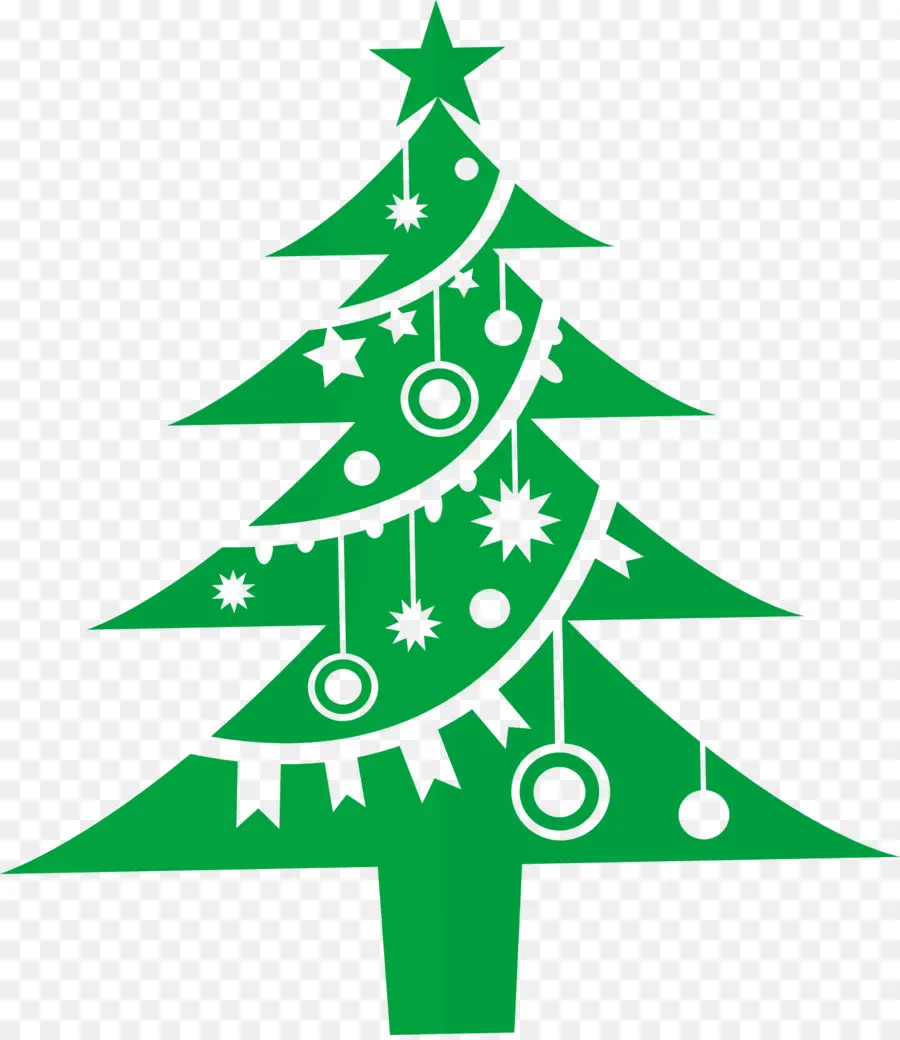 شجرة عيد الميلاد，سانتا كلوز PNG