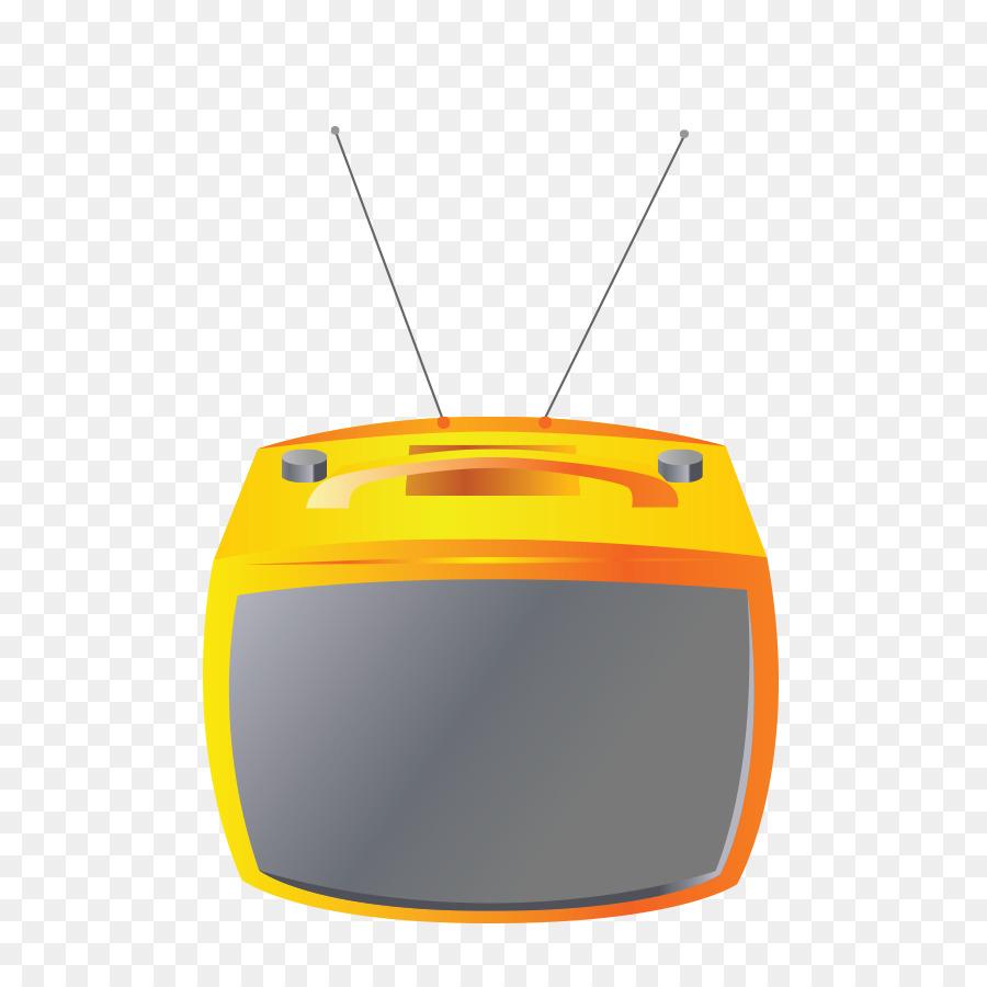 التلفزيون，الأصفر PNG
