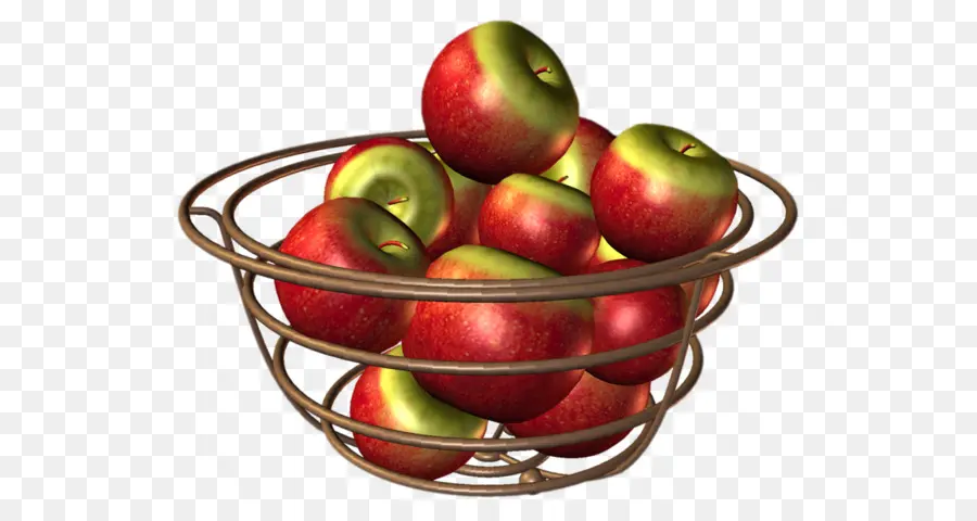 تفاحة，سلة التفاح PNG