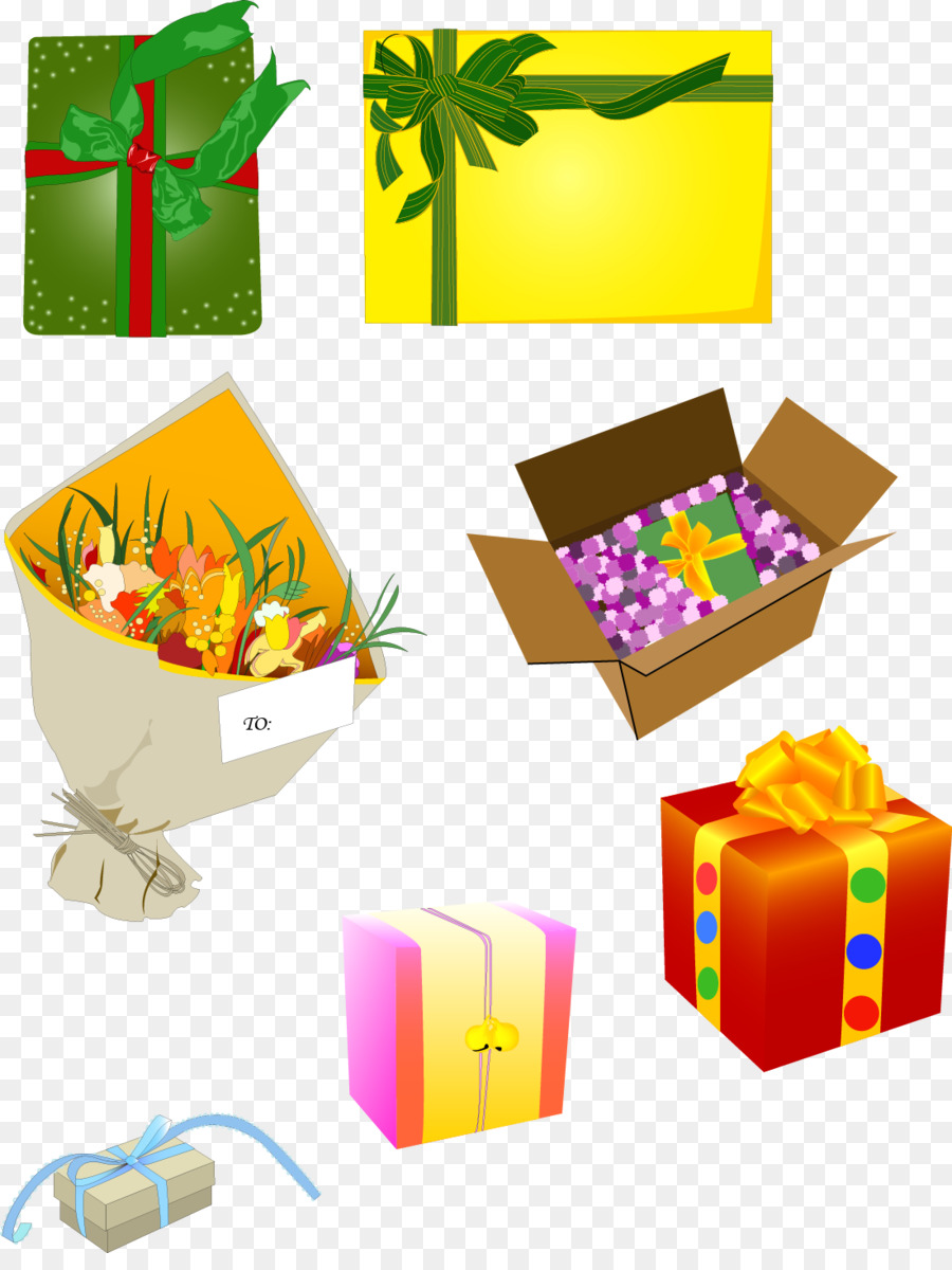 صندوق，هدية PNG