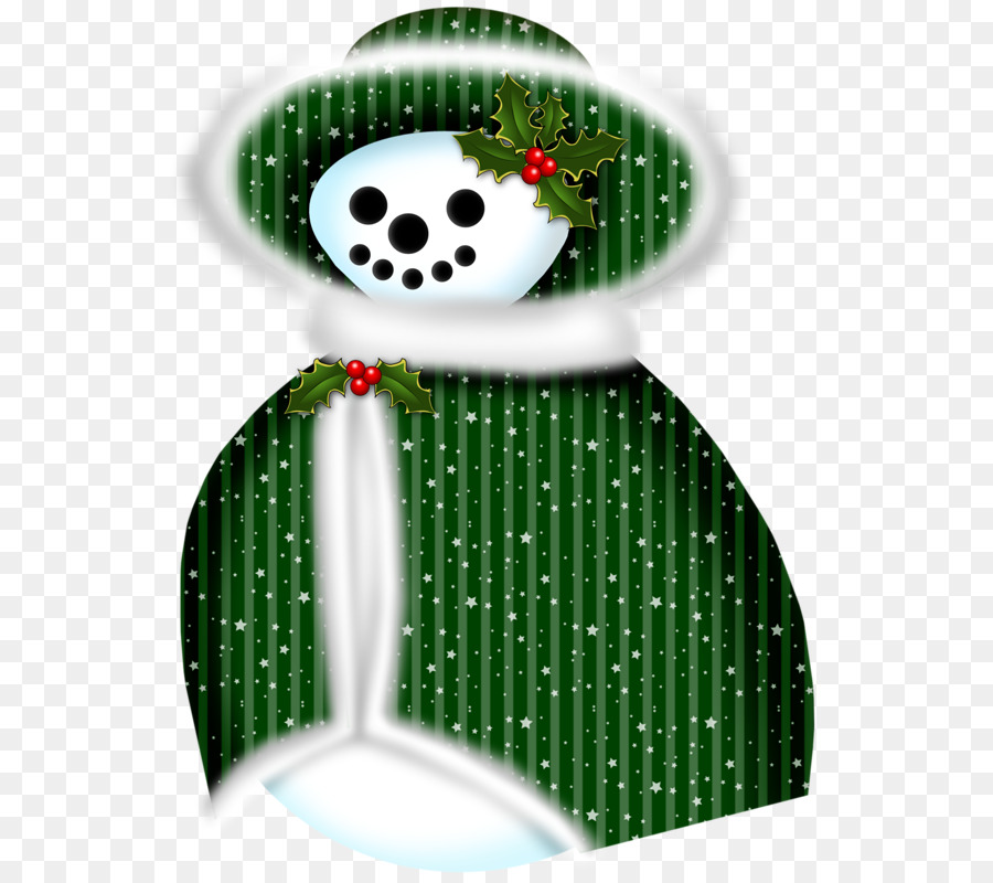 أخضر，الرجل الثلجي PNG