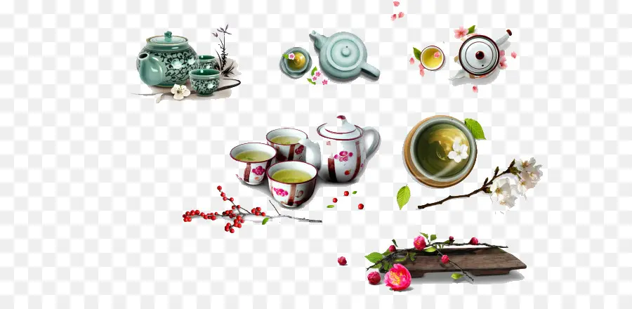 الشاي，Teaware PNG
