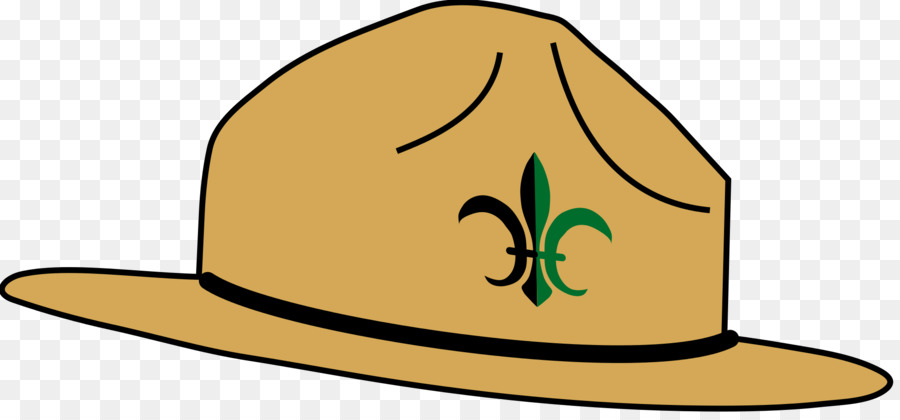 قبعة，الأصفر PNG