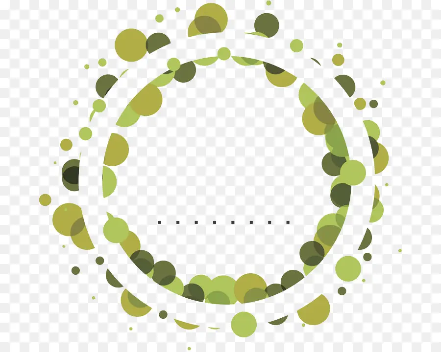 دائرة，الأخضر PNG