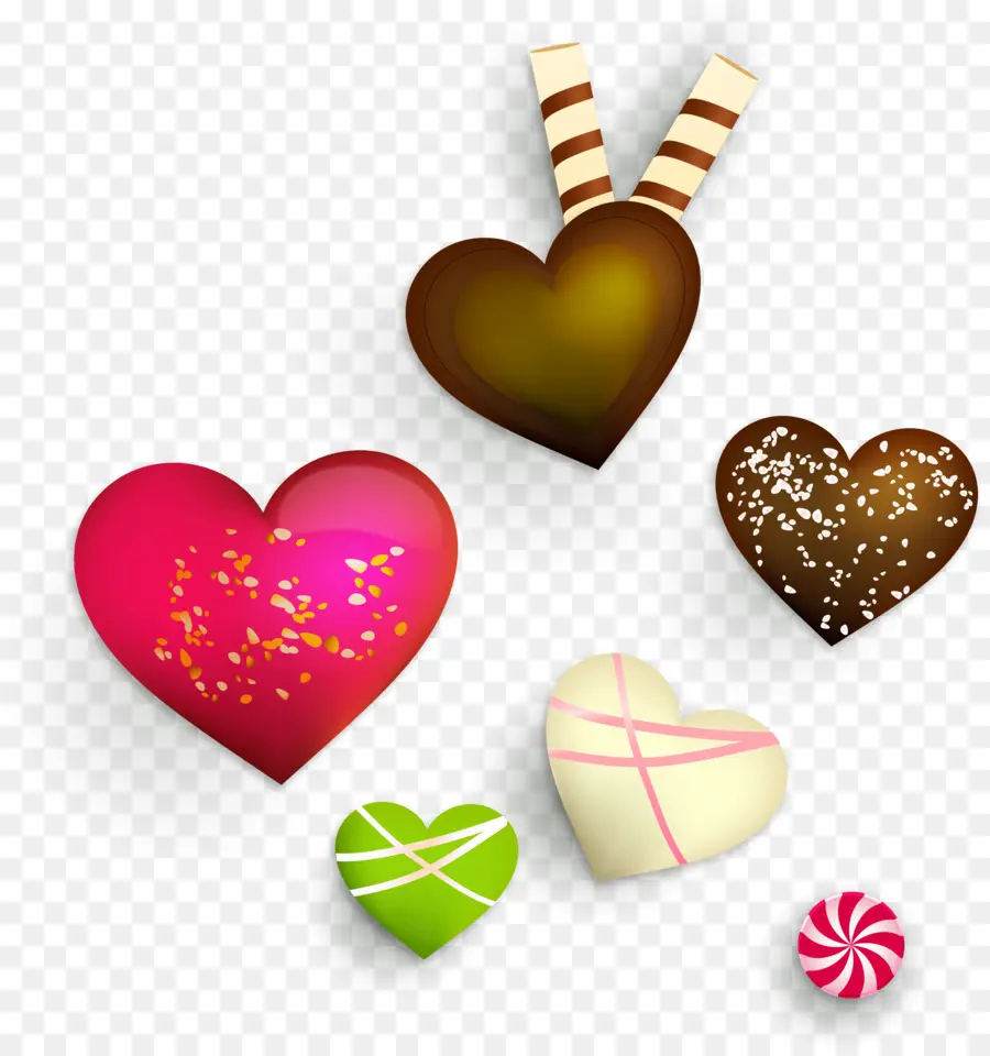 القلب，الشوكولاته PNG