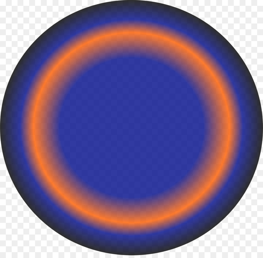 دائرة，الأزرق PNG