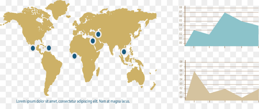 العالم，خريطة العالم PNG