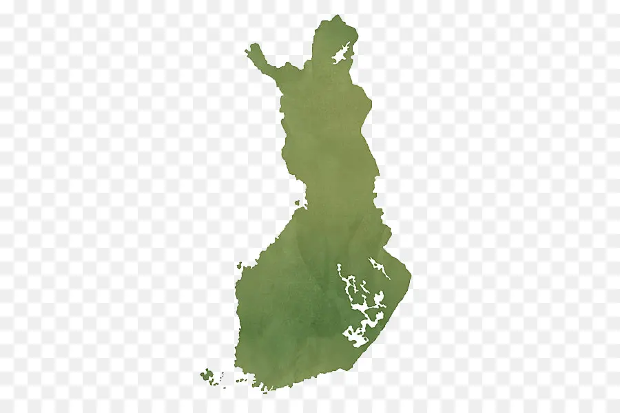 فنلندا，خريطة PNG