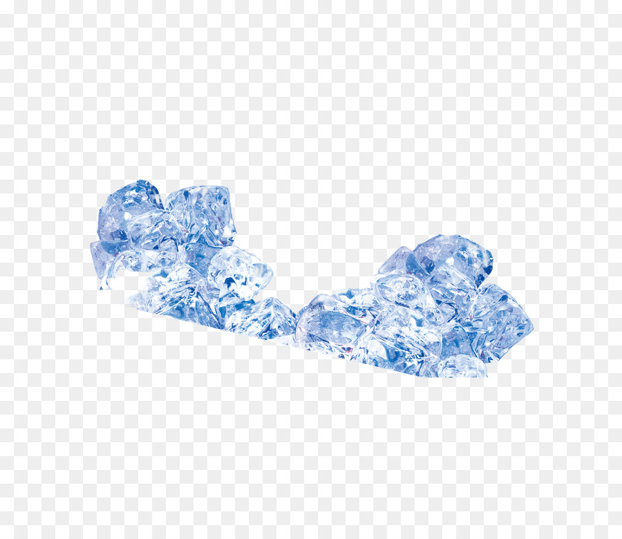 الجليد，الأزرق PNG