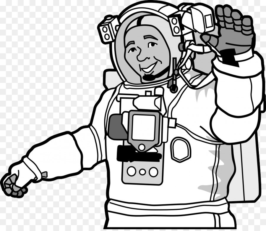 رائد الفضاء，ورقة PNG