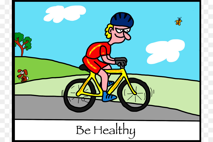 الصحة，الطريق دراجة PNG