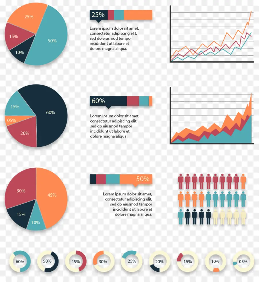 الرسم البياني，Infographic PNG