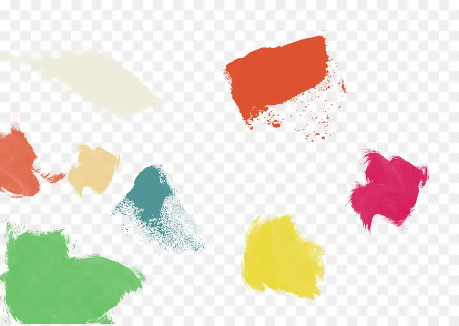 الحبر غسل اللوحة，الرسم بالألوان المائية PNG